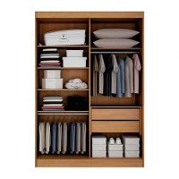 Guarda Roupa Solteiro 4 Portas 2 Gavetas - Canadá-cinamomo-off White - Leifer Móveis - 2