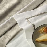 Toalha De Mesa Retangular 6 Lugares Antoni Cinza/branco - 3