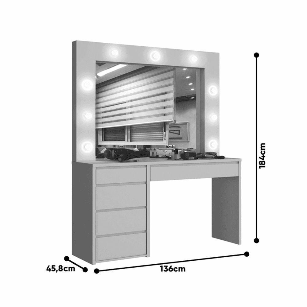 Camarim Com Lâmpadas De Led - Berlim-branco - Mavau - 3