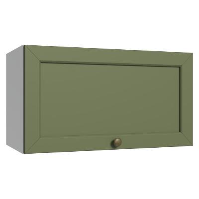 Armário Aéreo 60 Cm 1 Porta Basculante Vik Madesa Branco/verde