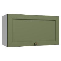 Armário Aéreo 60 Cm 1 Porta Basculante Vik Madesa Branco/verde - 1