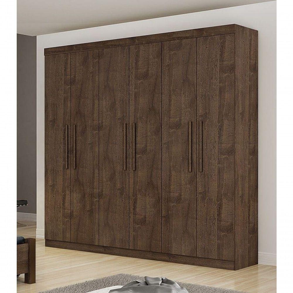 Guarda Roupa Casal 6 Portas 4 Gavetas - Belém-canion - Star Móveis - 1