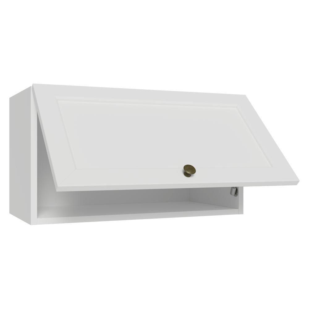 Armário Aéreo 60 Cm 1 Porta Basculante Vik Madesa Branco - 10