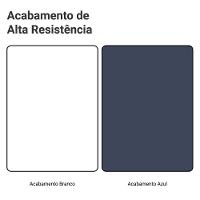 Armário Aéreo 80 Cm 1 Porta Basculante Vik Madesa Branco/azul - 7
