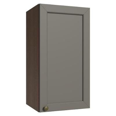 Armário Aéreo 35 Cm 1 Porta Vik Madesa Rustic/cinza