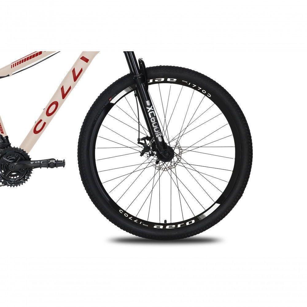 Bicicleta Colli Toronto Aluminio Aro 29 Disco-shimano 21v Bege Retrô - 4