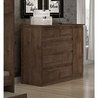 Cômoda Para Quarto Com Sapateira 4 Gavetas - 045-canion - Star Móveis - 1