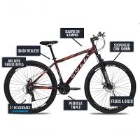 Bicicleta Colli Toronto Aluminio Aro 29 Disco-shimano 21v Roxo - 5