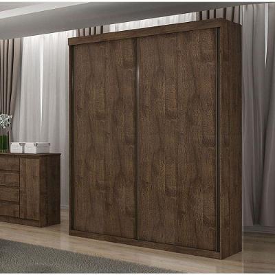 Guarda Roupa Solteiro Búzios 2 Portas 3 Gavetas Búzios-canion MDF