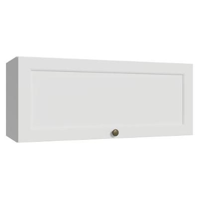 Armário Aéreo 80 Cm 1 Porta Basculante Vik Madesa Branco