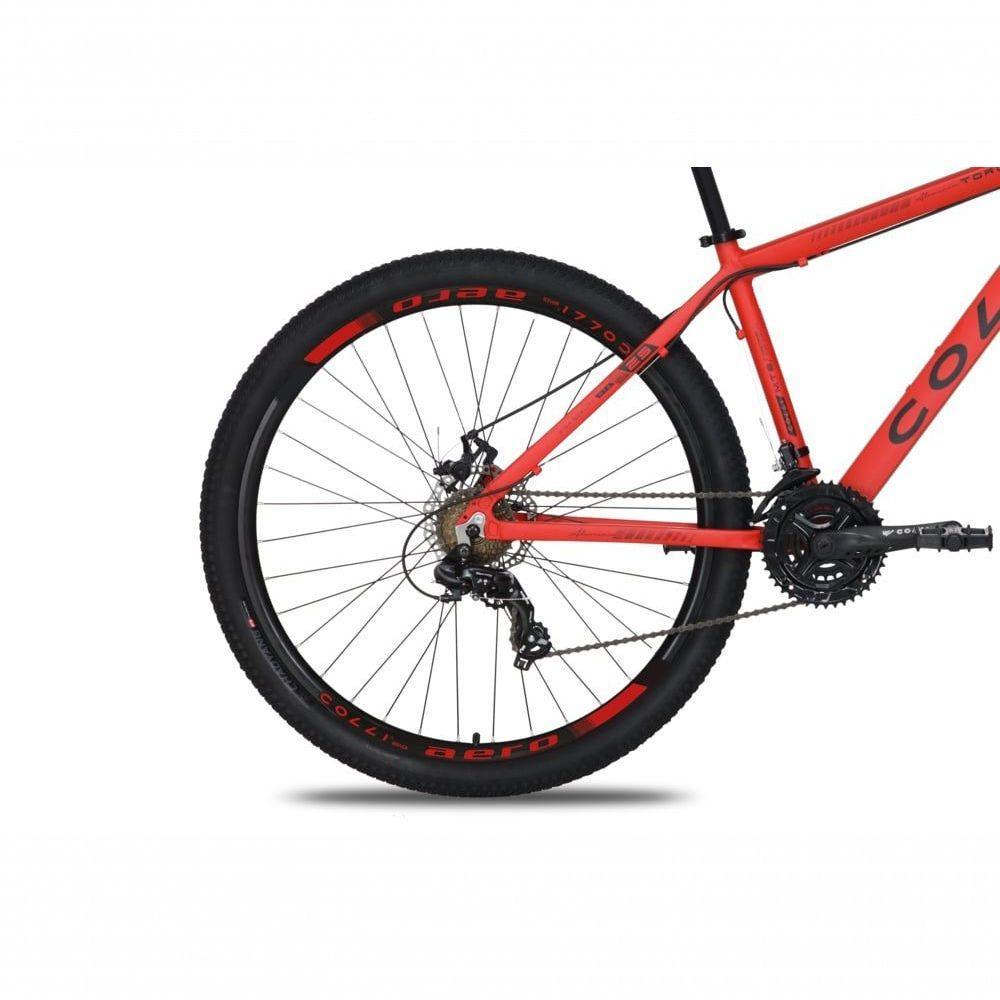 Bicicleta Colli Toronto Aluminio Aro 29 Disco-shimano 21v Vermelho - 3