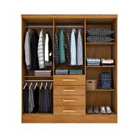 Guarda Roupa Casal Com Espelho 6 Portas 4 Gavetas - Arizona-cinamomo - Tcil Móveis - 3