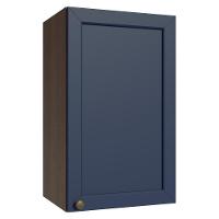 Armário Aéreo 40 Cm 1 Porta Vik Madesa Rustic/azul - 1