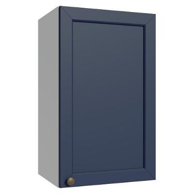 Armário Aéreo 40 Cm 1 Porta Vik Madesa Branco/azul