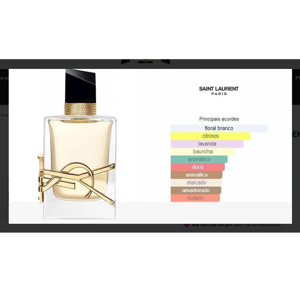 Libre Yves Saint Laurent Edt Perfume Feminino 90ml - 3