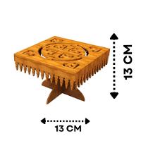 Bandeja Decorada Com Suporte Em Mdf - 3