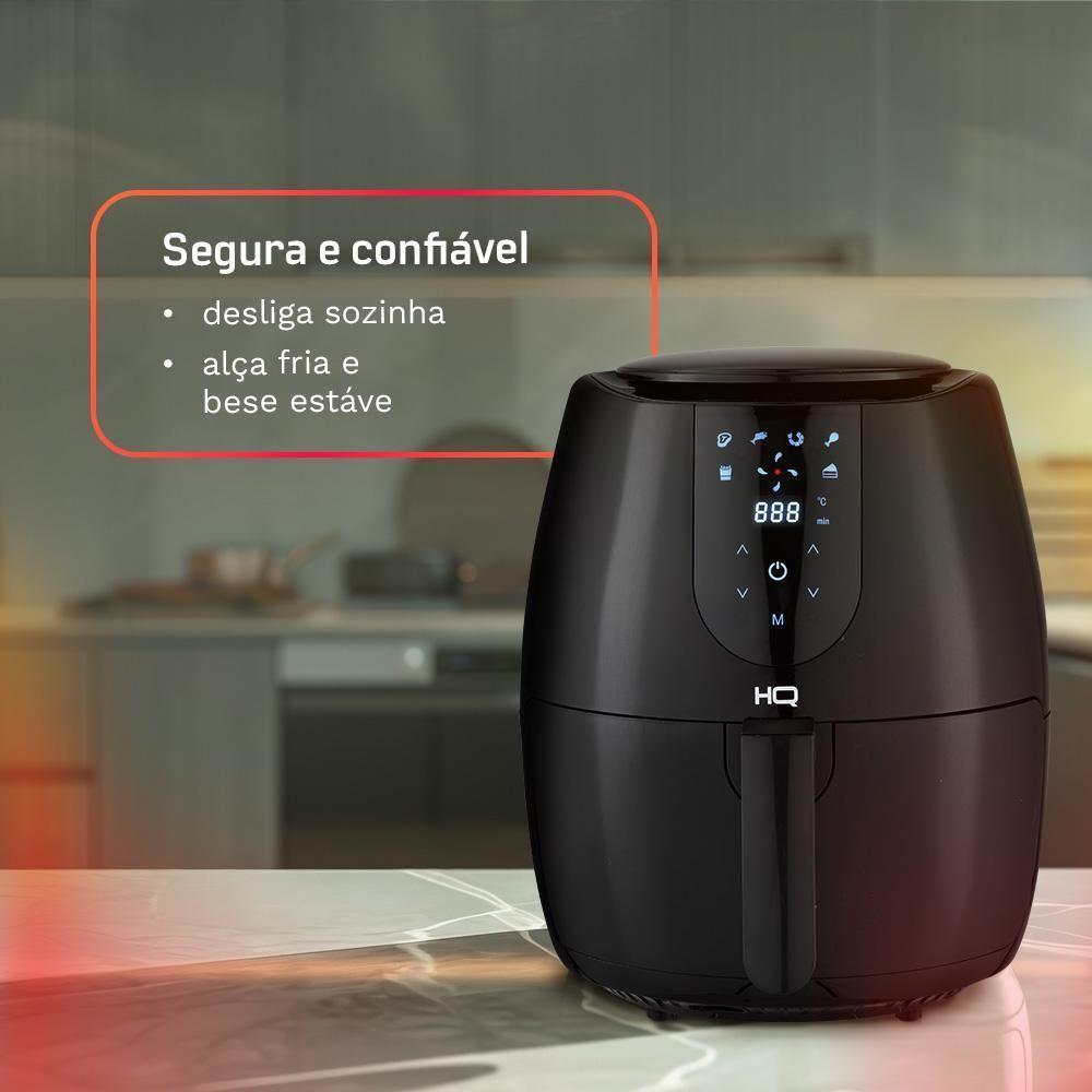 Fritadeira Sem óleo Airfryer HQ Digital Preto 5L HQ-AF5LDP2 220V - 6