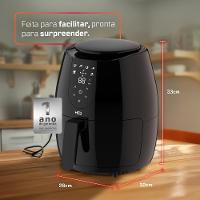 Fritadeira Sem óleo Airfryer HQ Digital Preto 5L HQ-AF5LDP2 220V - 8