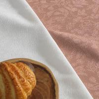 Toalha De Mesa Retangular 6 Lugares Delicata Branco - 3