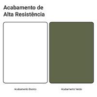 Armário Aéreo 70 Cm 1 Porta Basculante Vik Madesa Branco/verde - 8