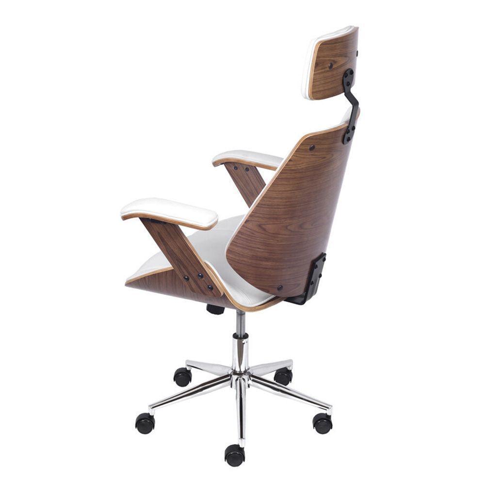 Cadeira Presidente Bergen Alta - Branco - 3