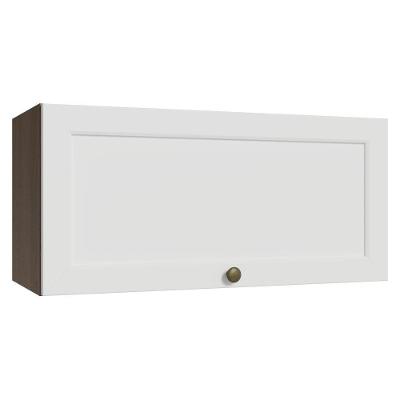 Armário Aéreo 70 Cm 1 Porta Basculante Vik Madesa Rustic/branco