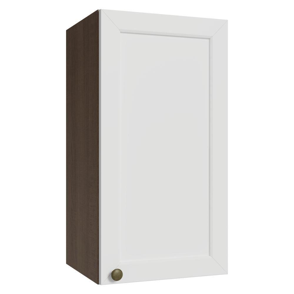 Armário Aéreo 35 Cm 1 Porta Vik Madesa Rustic/branco - 1