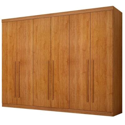 Guarda Roupa Casal Gramado 6 Portas 6 Gavetas cinamomo MDF Star Móveis