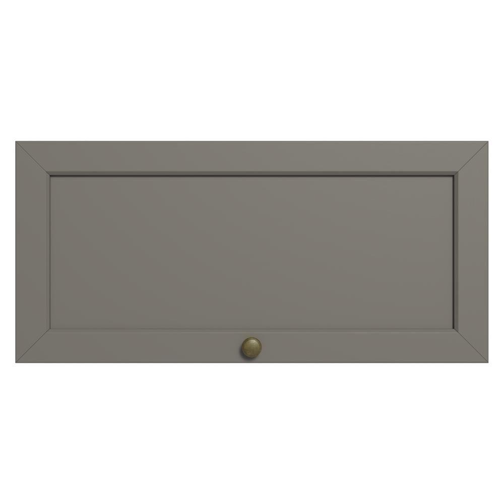 Armário Aéreo 70 Cm 1 Porta Basculante Vik Madesa Branco/cinza - 9