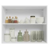 Armário Aéreo 80 Cm 2 Portas Vik Madesa Branco/azul