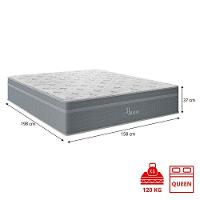 Colchão Queen De Molas Ensacadas Alasca Umaflex 198cm X 158cm - 4
