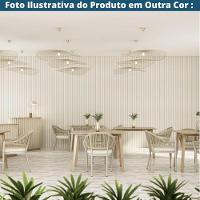 Kit 4 Cadeiras Empilhável Amalfi Caraíva Fratini Alumínio Encosto Trama Corda Náutica Almofada Grafite - 7