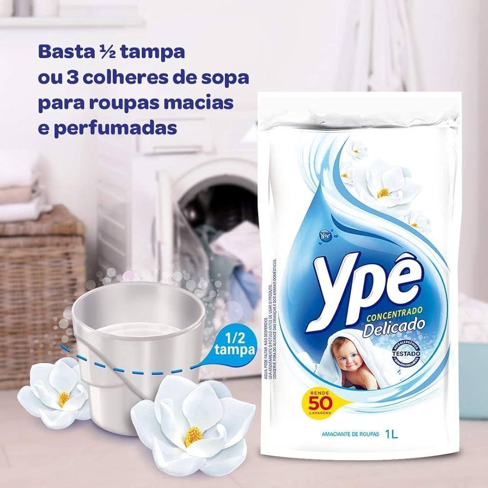 Amaciante De Roupas Tradicional Ypê Delicado 2l - 5