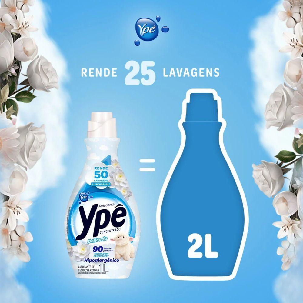 Amaciante De Roupas Tradicional Ypê Delicado 2l - 2