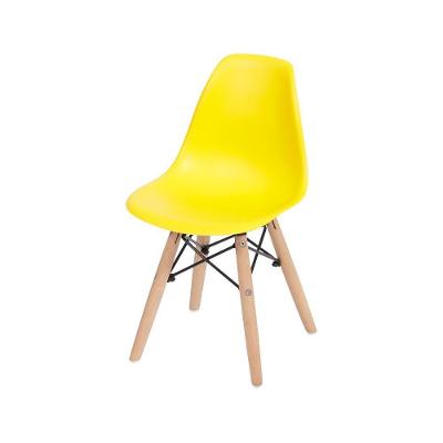 Cadeira Eames Dsw Infantil Amarela