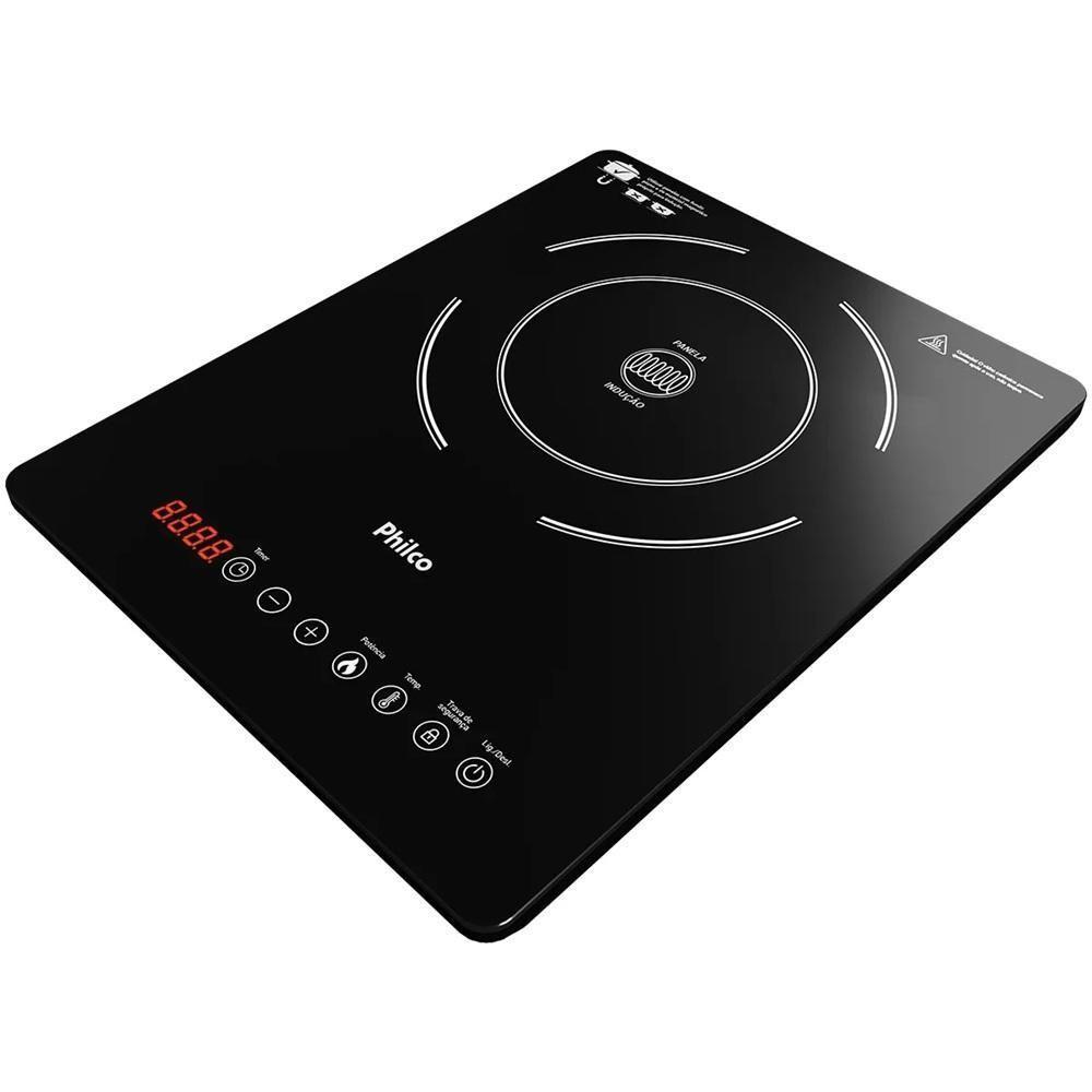 Cooktop A Indução Philco 1 Boca 10 Níveis Preto PCT12P Bivolt - 3