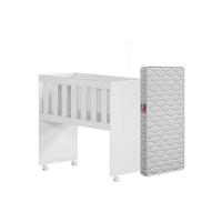 Mini Berço Rubi 5 Em 1 Com Colchão Branco - 1