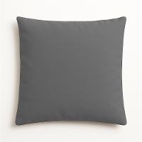 Capa De Almofada 42cm Decorativa Suede Para Sofá E Cadeira Cinza - 2