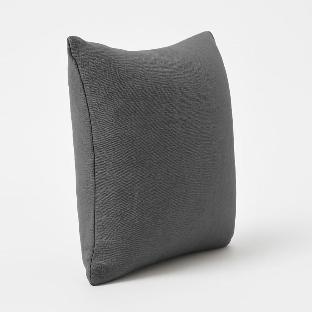 Kit 2 Almofada 42cm Decorativa Suede Fofinha Sofá E Cadeira Cinza - 4