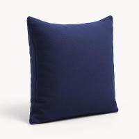 Kit 2 Almofadas Suede Decorativa 42cm Sala Quarto Escritório Azul Marinho - 4