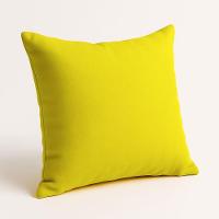 Kit 4 Almofadas Suede Decorativa 42cm Sala Quarto Escritório Amarelo - 2