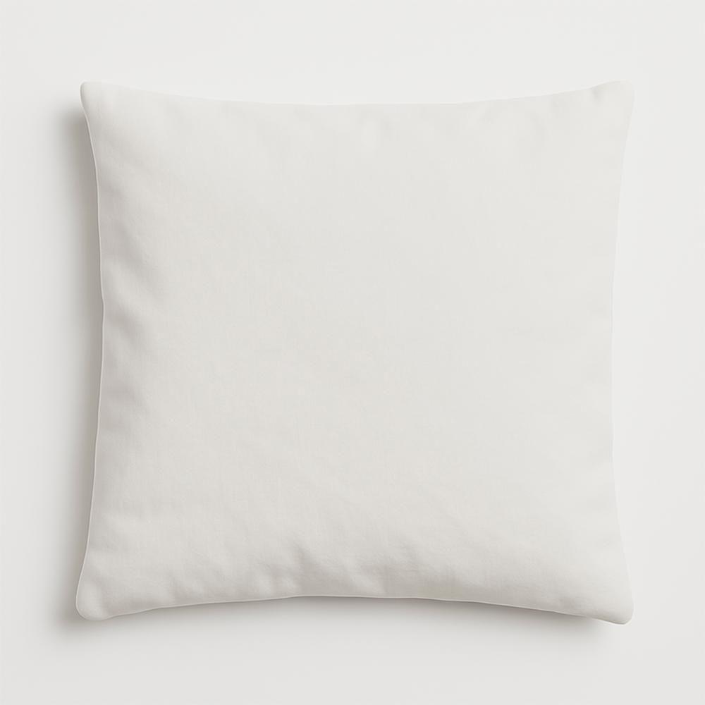 Capa De Almofada 42cm Decorativa Suede Para Sofá E Cadeira Bege - 2