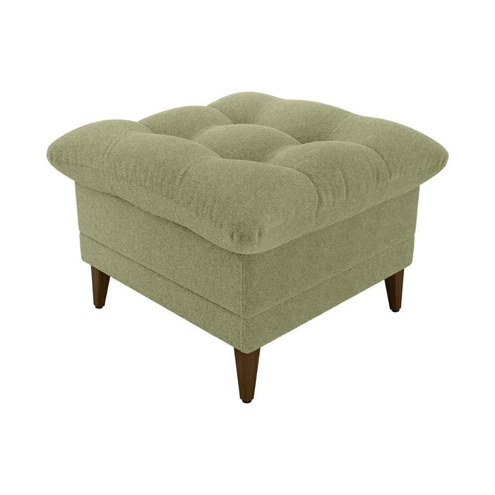 Poltrona De Amamentação Com Puff Montreal Boucle Oliva Matrix Boucle Oliva - 5