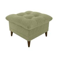 Poltrona De Amamentação Com Puff Montreal Boucle Oliva Matrix Boucle Oliva - 5