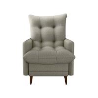 Poltrona De Amamentação Com Puff Montreal Linho Millenium Matrix Linho Millenium - 7