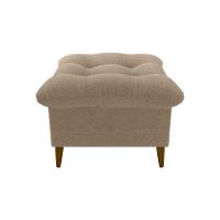 Poltrona De Amamentação Com Puff Montreal Boucle Marrom Matrix Boucle Marrom - 6