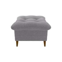 Poltrona De Amamentação Com Puff Montreal Boucle Cinza Matrix Boucle Cinza - 6