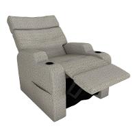 Poltrona Reclinável Do Papaicom Porta Copos Porta Controle Toro Linho Millenium Matrix Linho Millenium - 3