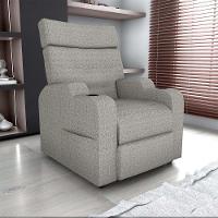 Poltrona Reclinável Do Papaicom Porta Copos Porta Controle Toro Linho Millenium Matrix Linho Millenium - 6