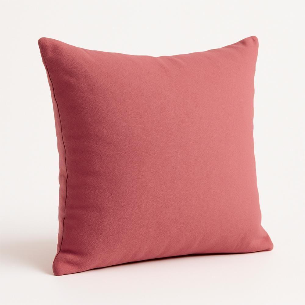 Kit 4 Almofadas Suede Decorativa 42cm Sala Quarto Escritório Rosa - 4